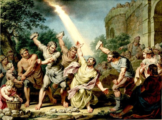 stoning of paul the apostle